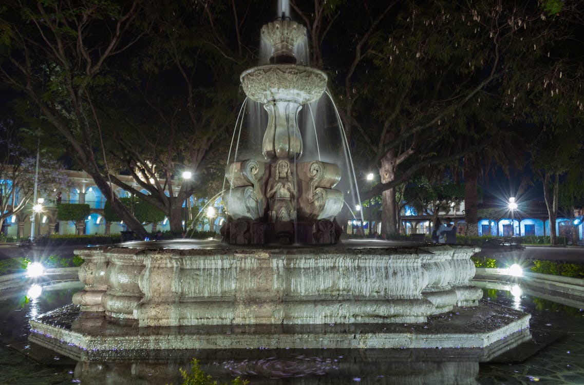 Gratis stockfoto met artistieke fotografie, fontein, guatemala