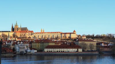 Castillo de Praga vista panorámica