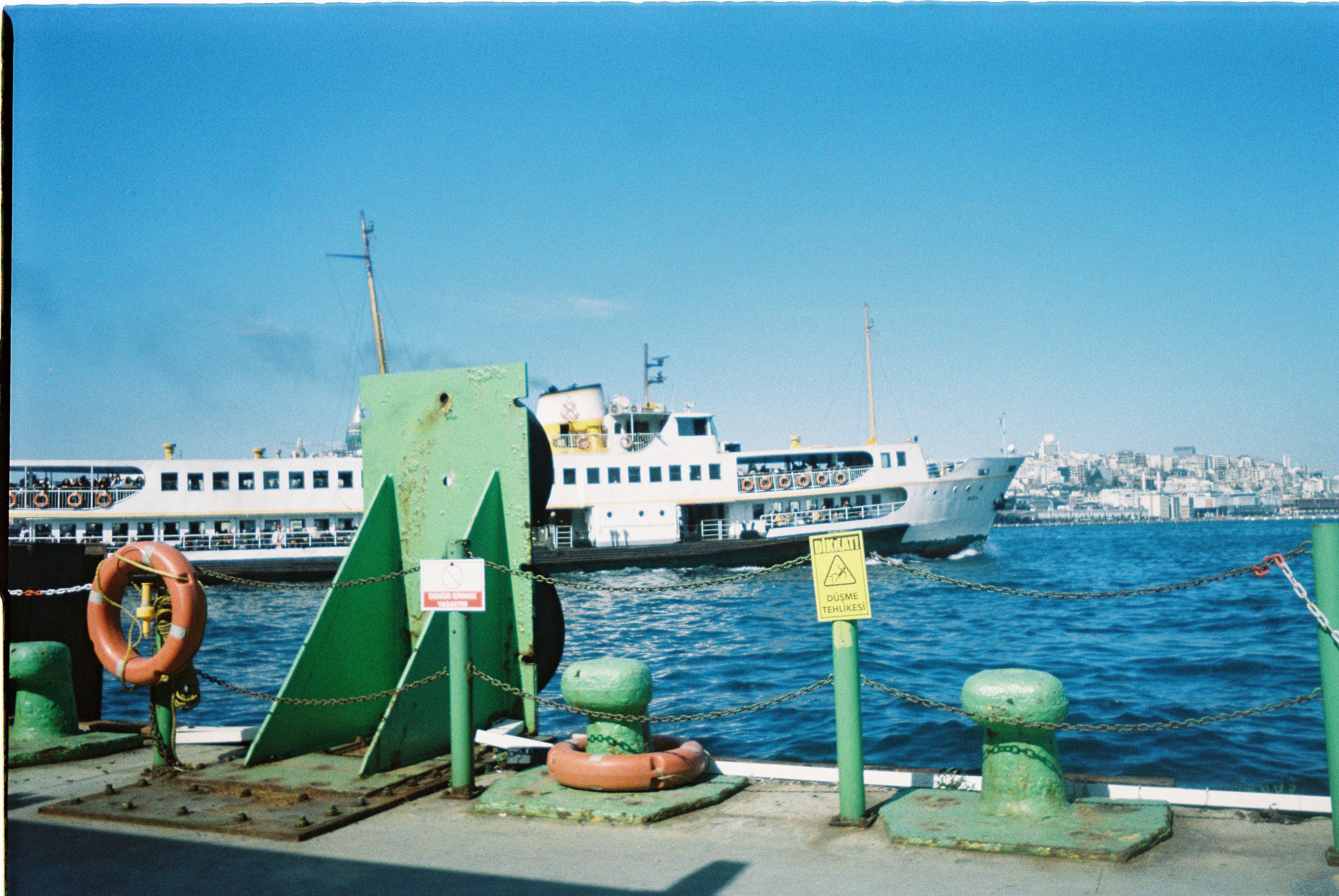 Ship Swims Out of the Harbor · Free Stock Photo
