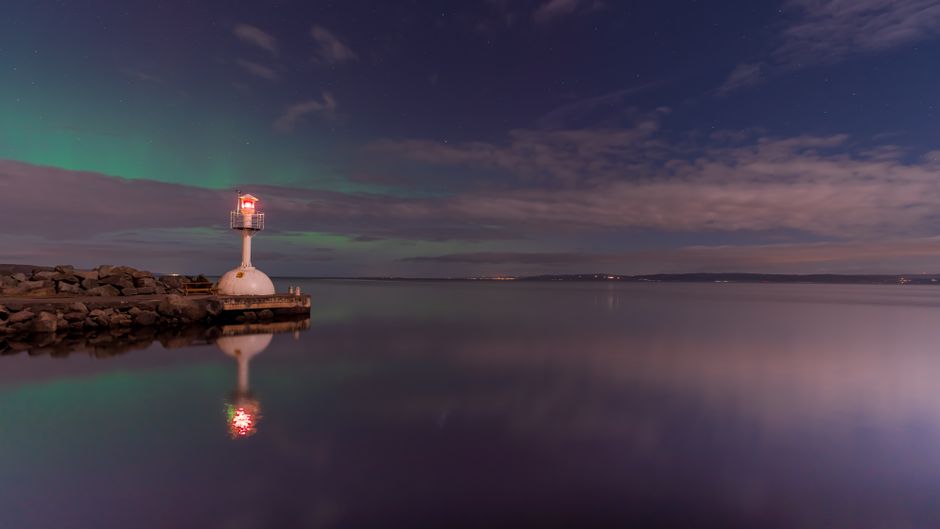 lighthouse keeper night coastline