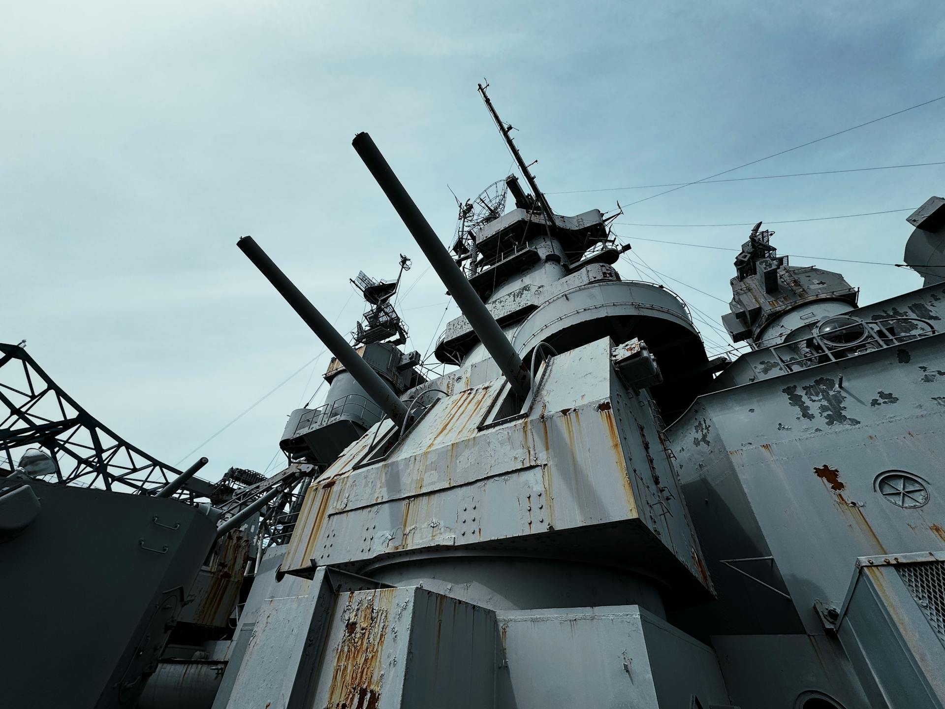 Board of USS Alabama Warship