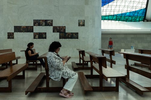 Gratis arkivbilde med benker, brasil, katedralen i brasilia