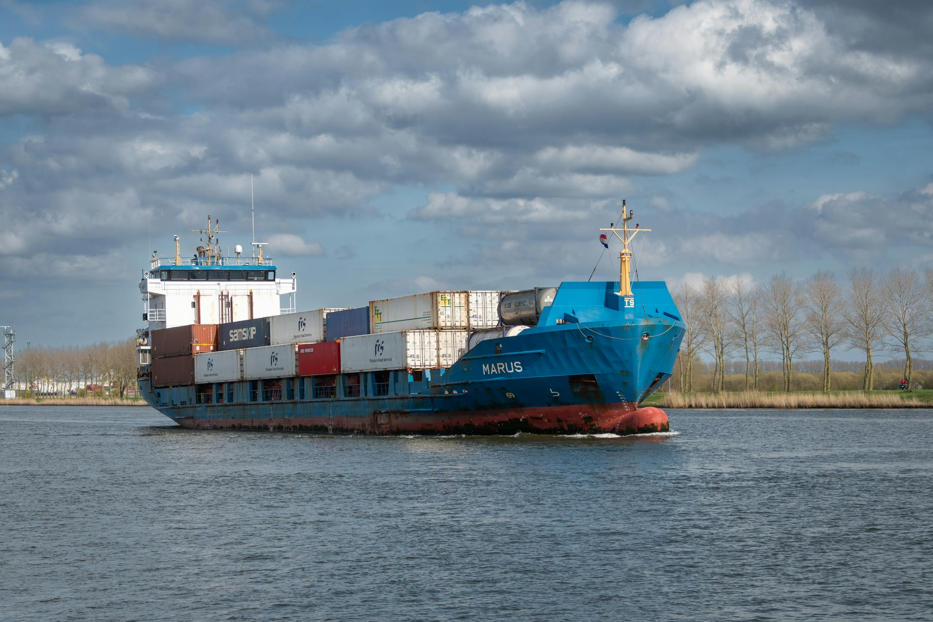 A Container Ship