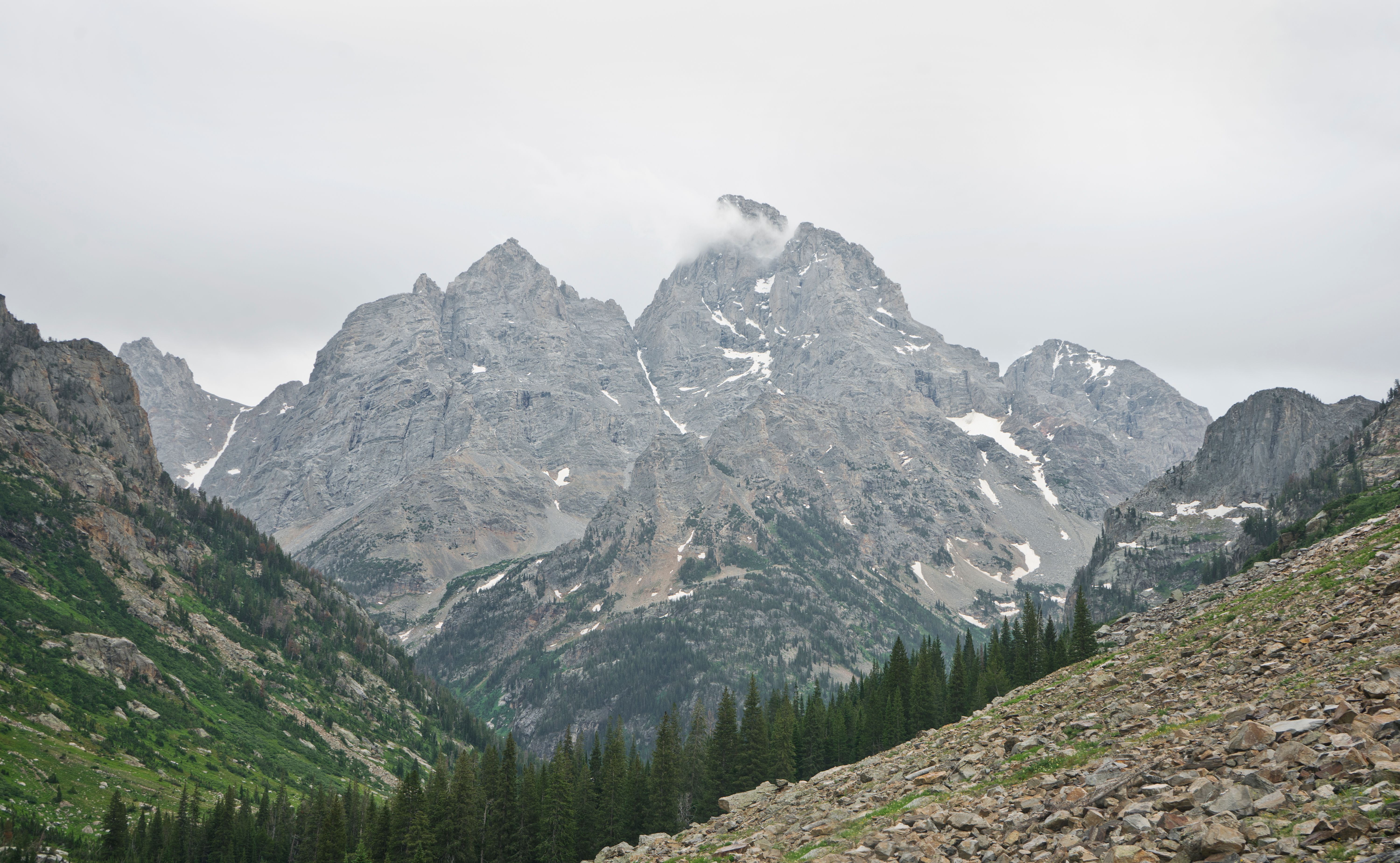 Mountains at Grand Teton National Park · Free Stock Photo