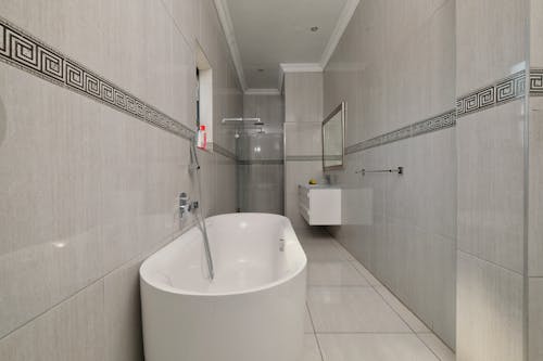 Interior of a Modern Bathroom 