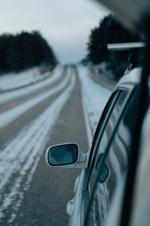 겨울, 눈, 도로의 무료 스톡 사진