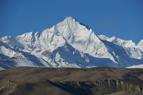 Mountain Snow Peak, Taklakot, Tibet