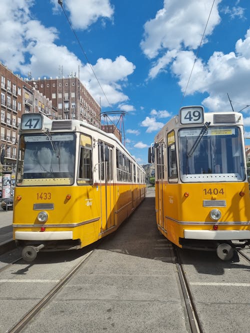 Budapest Hungary Trams