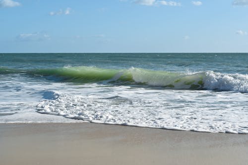 Darmowe zdjęcie z galerii z fale, fale na plaży, fale oceanu