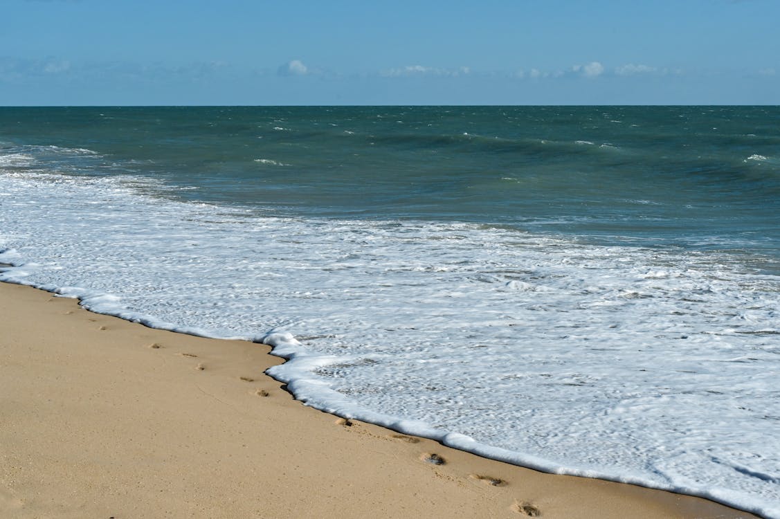 Free stock photo of above sea, atlantic ocean, beach