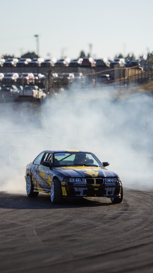 Foto d'estoc gratuïta de BMW, competició, cotxe de carreres