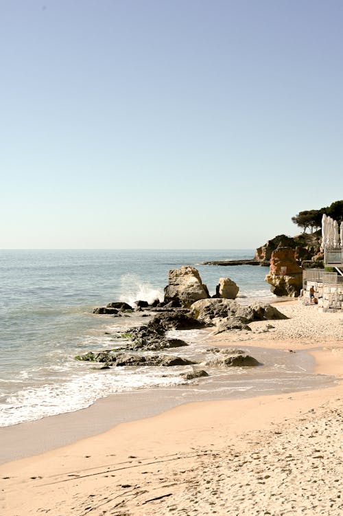 ビーチ, ポルトガル, 壁紙の無料の写真素材