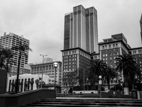 Foto d'estoc gratuïta de blanc i negre, ciutat, ciutats