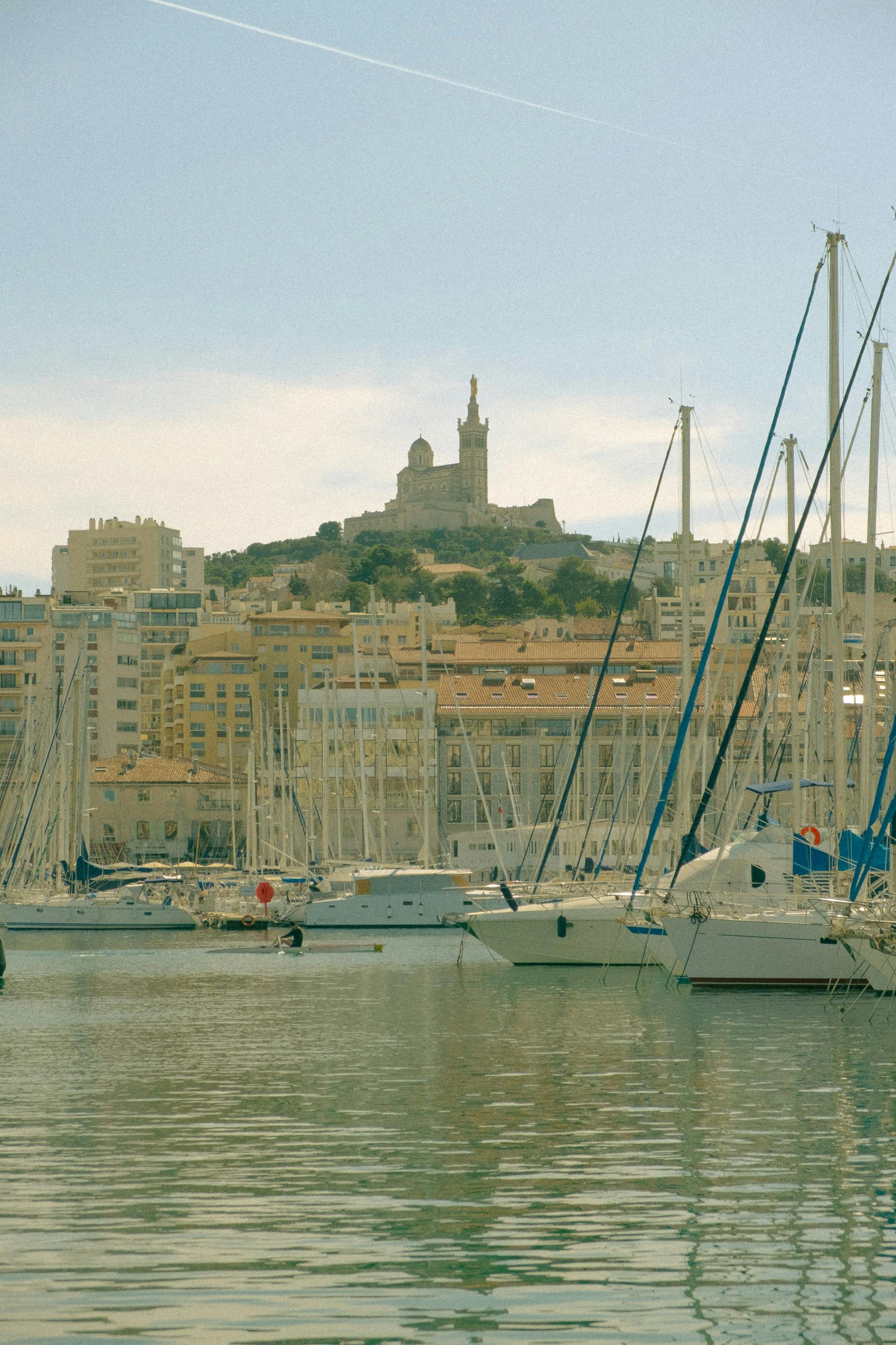 photo of the old port of marseille in france