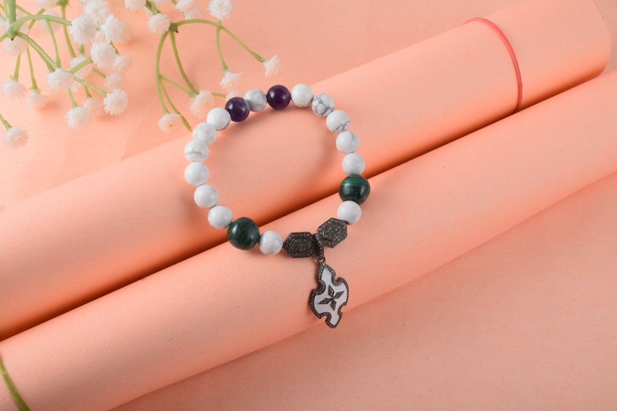 Pearl Cluster Bag Charm image 2