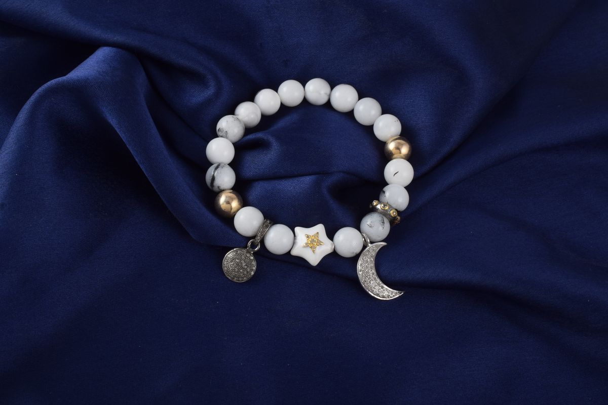 Pearl Cluster Bag Charm image 1