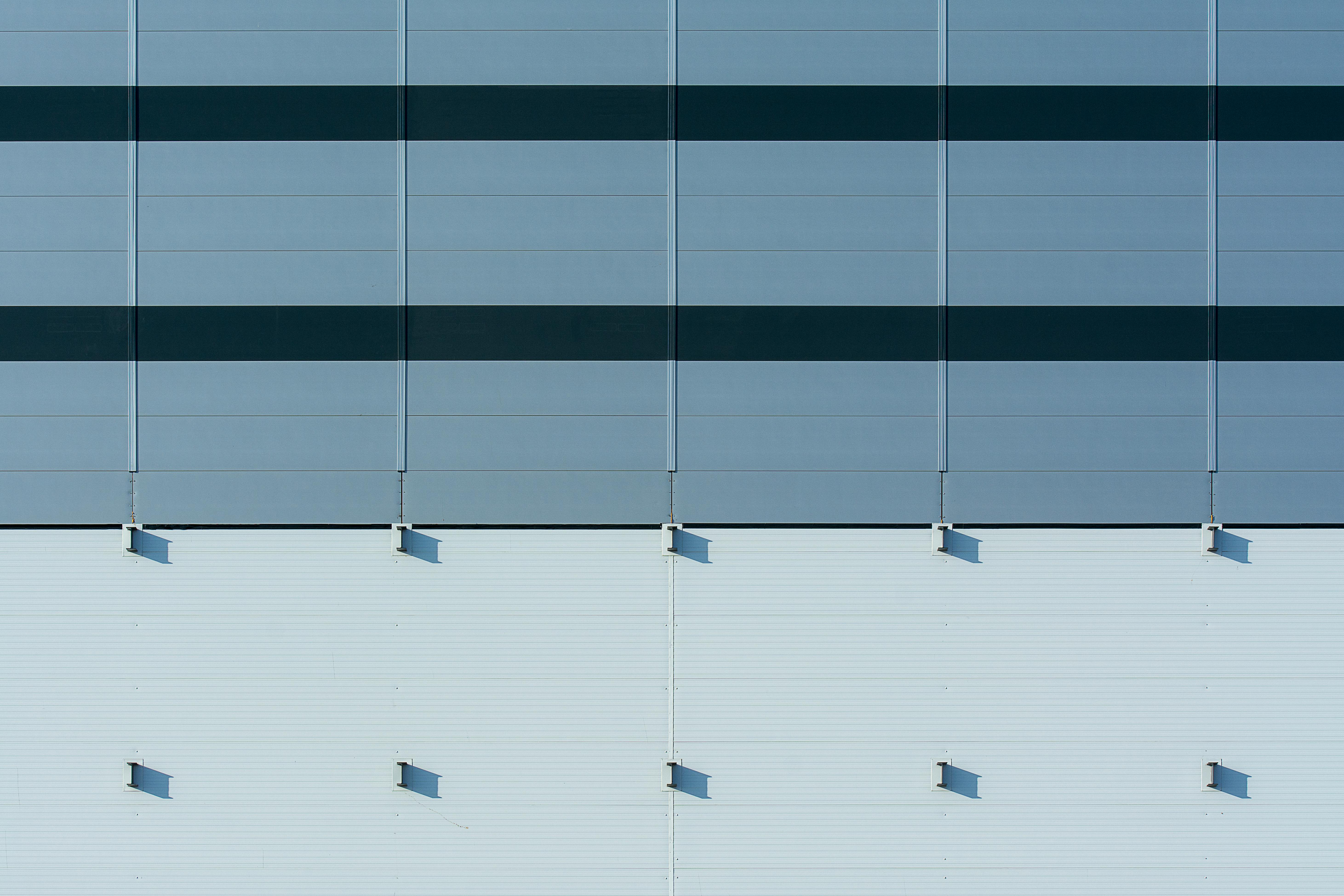 Gratis stockfoto met abstract, architectuur, blauwe tonen Stockfoto