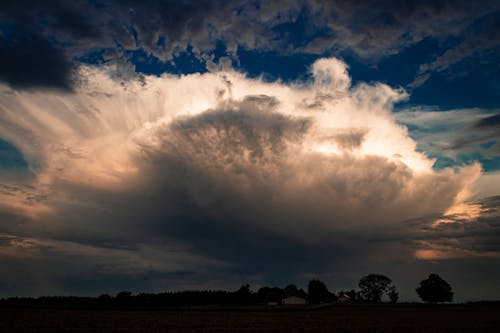 厚厚的雲層, 夏天, 多雲的天空 的 免費圖庫相片
