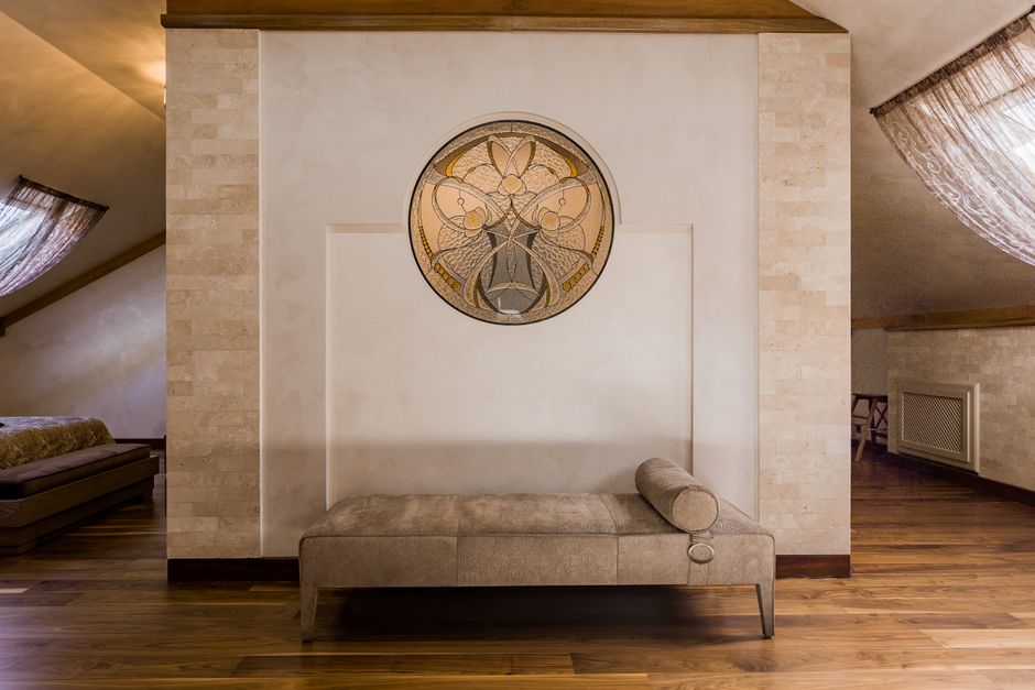 Levendige kleuren in Art Deco woninginterieur. Levendige kleuren in Art Deco woninginterieur.