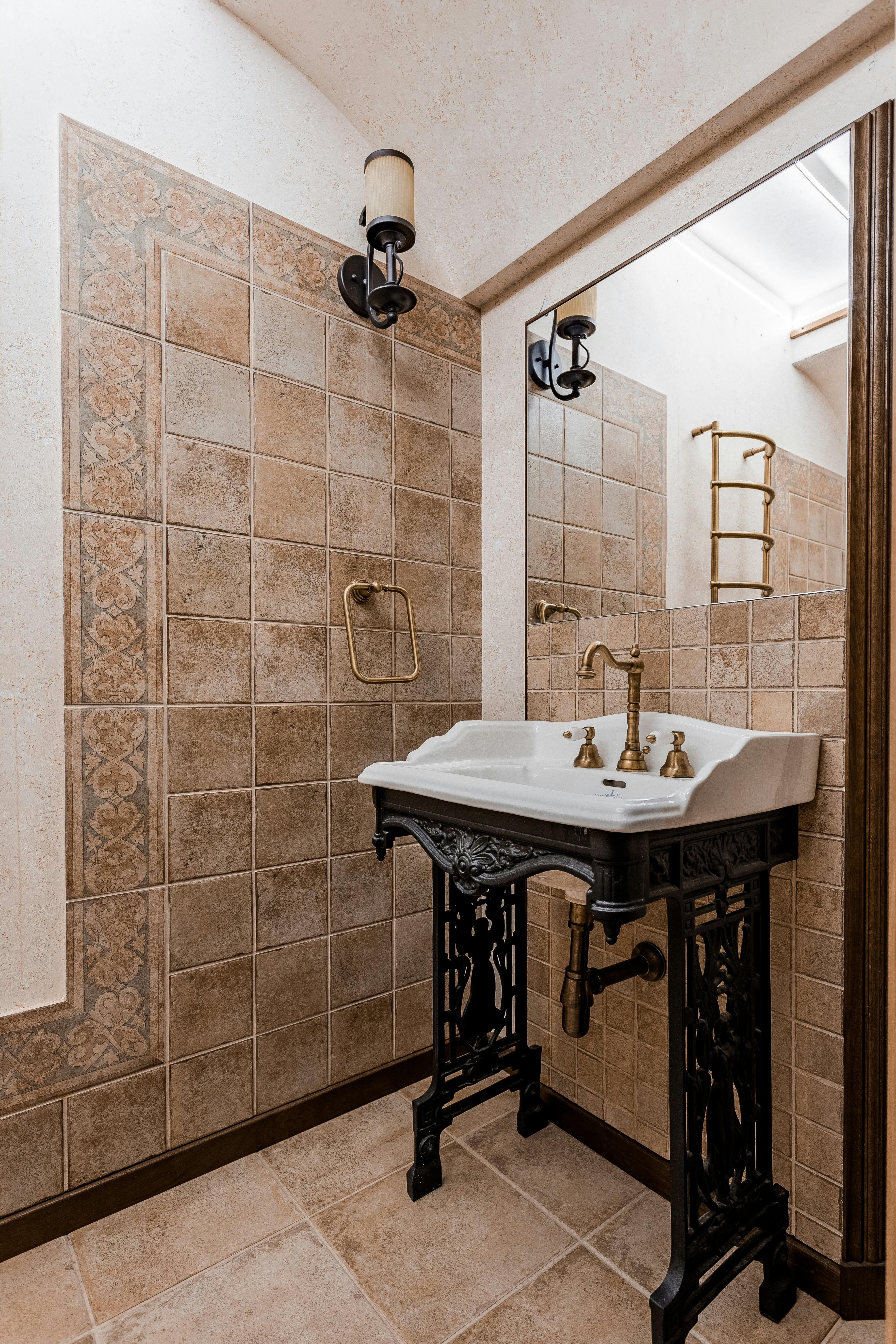 Mirror over Sink in Bathroom · Free Stock Photo