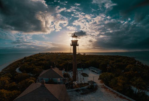 Aerial View Photo of Tower