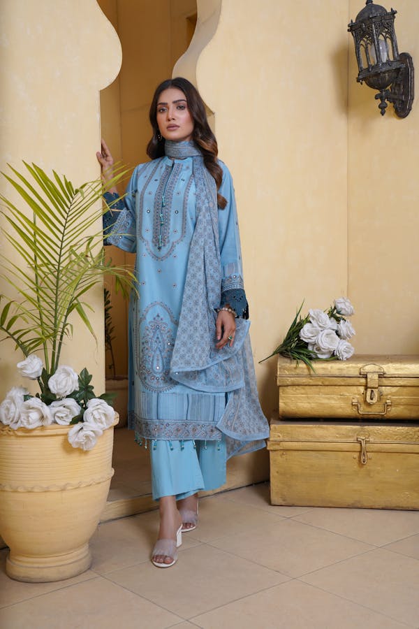 salwar kameez shawl