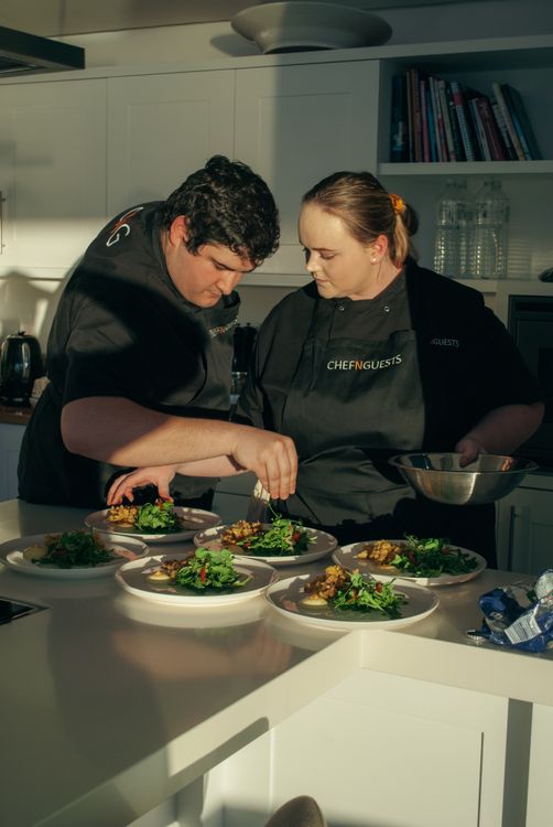 Cooks Preparing Meals in a Kitchen · Free Stock Photo