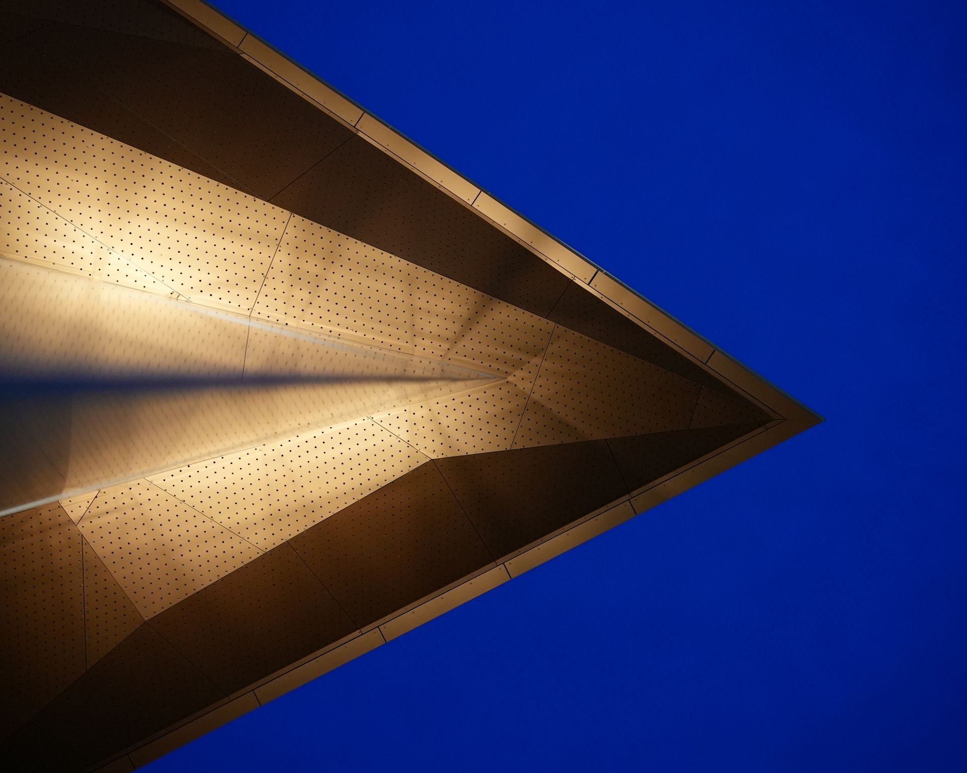 Triangular Building Corner
