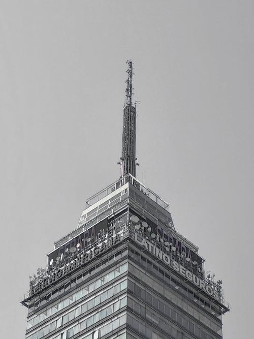 The Torre Latinoamericana Skyscraper in Mexico City, Mexico 