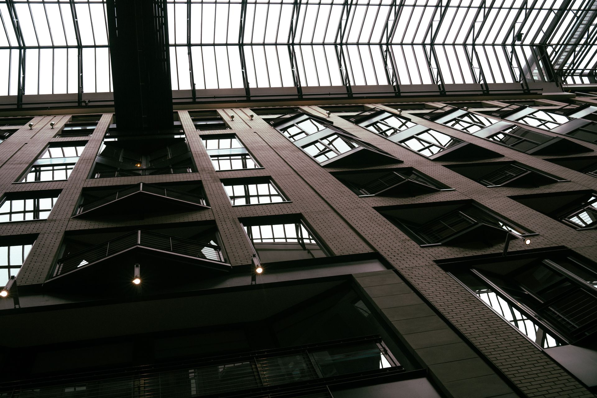 Wall of World Trade Centre in Montreal