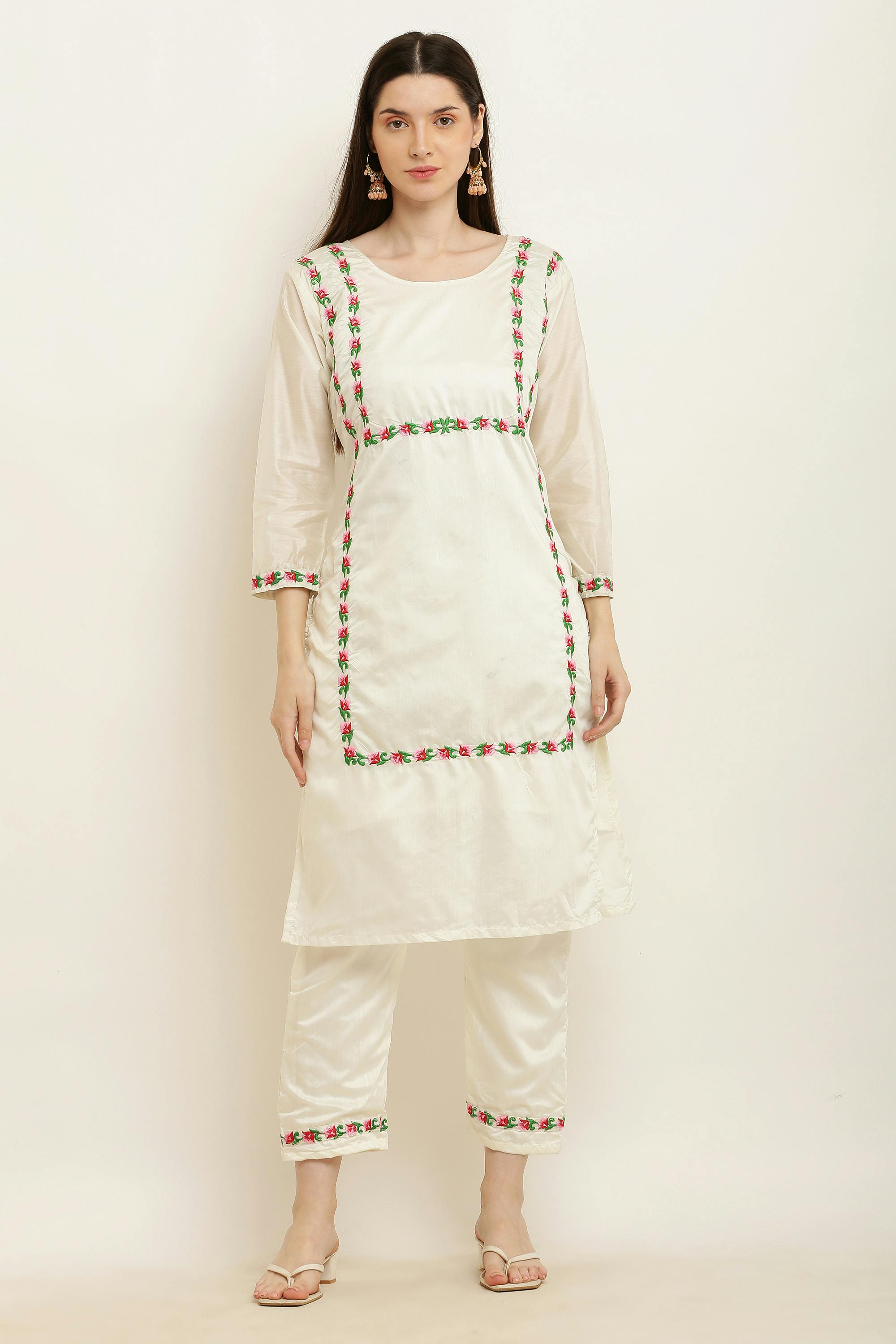 Riyasat Suit Set — Mal Mal Doria Chikankari