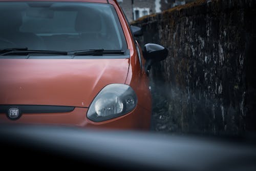 Základová fotografie zdarma na téma auto, červená, Fiat