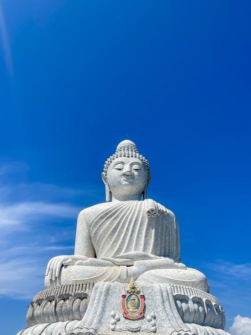 Foto d'estoc gratuïta de Buda, budista, cel blau