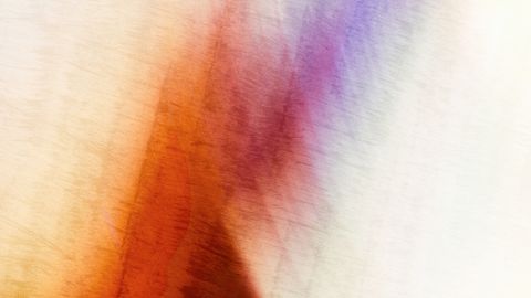 A vivid and dynamic abstract artwork featuring flowing colors and textures.