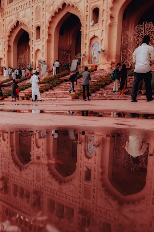 Бесплатное стоковое фото с бара имамбара, вертикальный выстрел, индия
