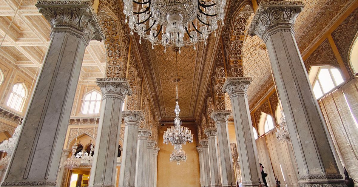 Chowmahalla Palace in Hyderabad in India · Free Stock Photo
