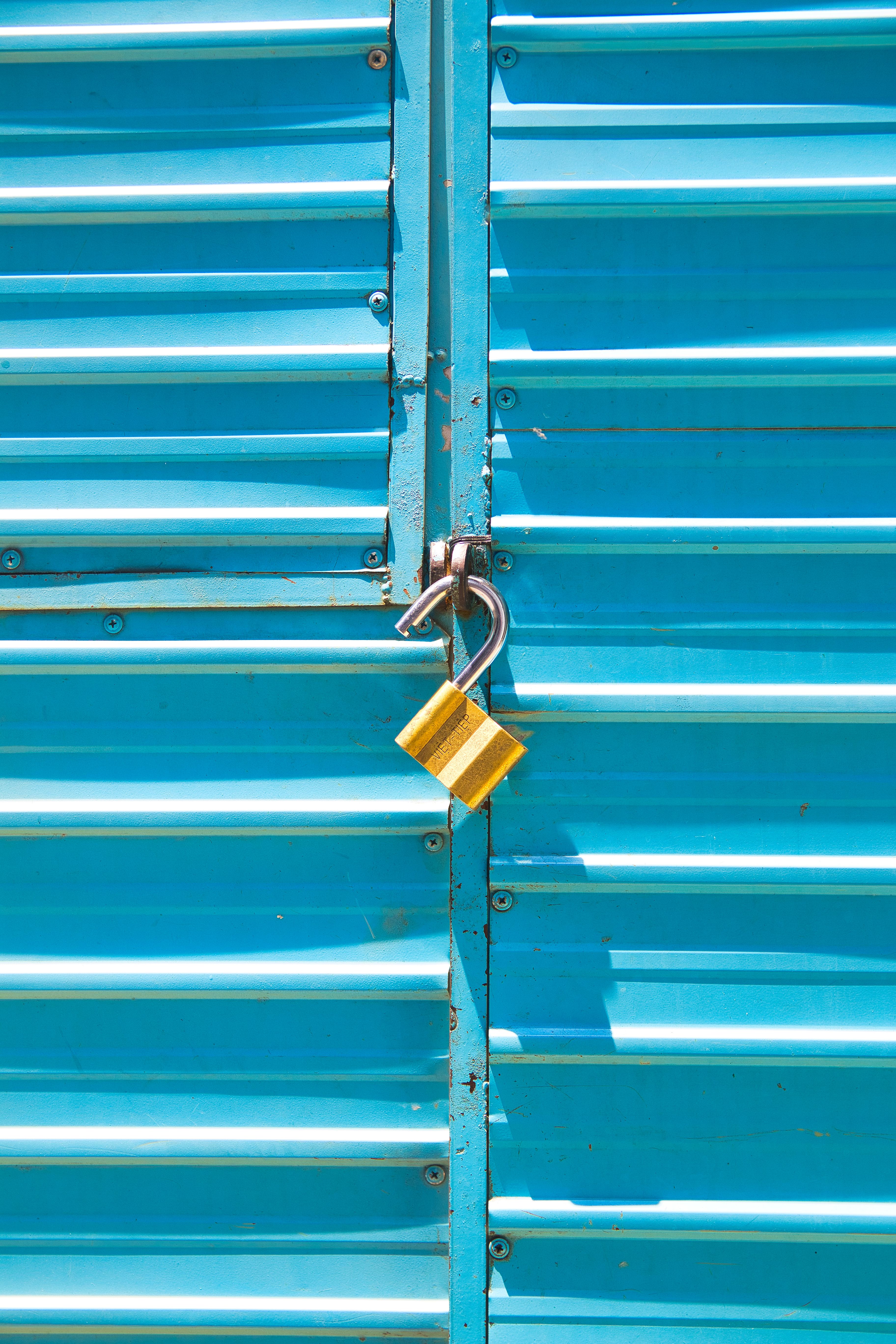 Close up of a Padlock · Free Stock Photo