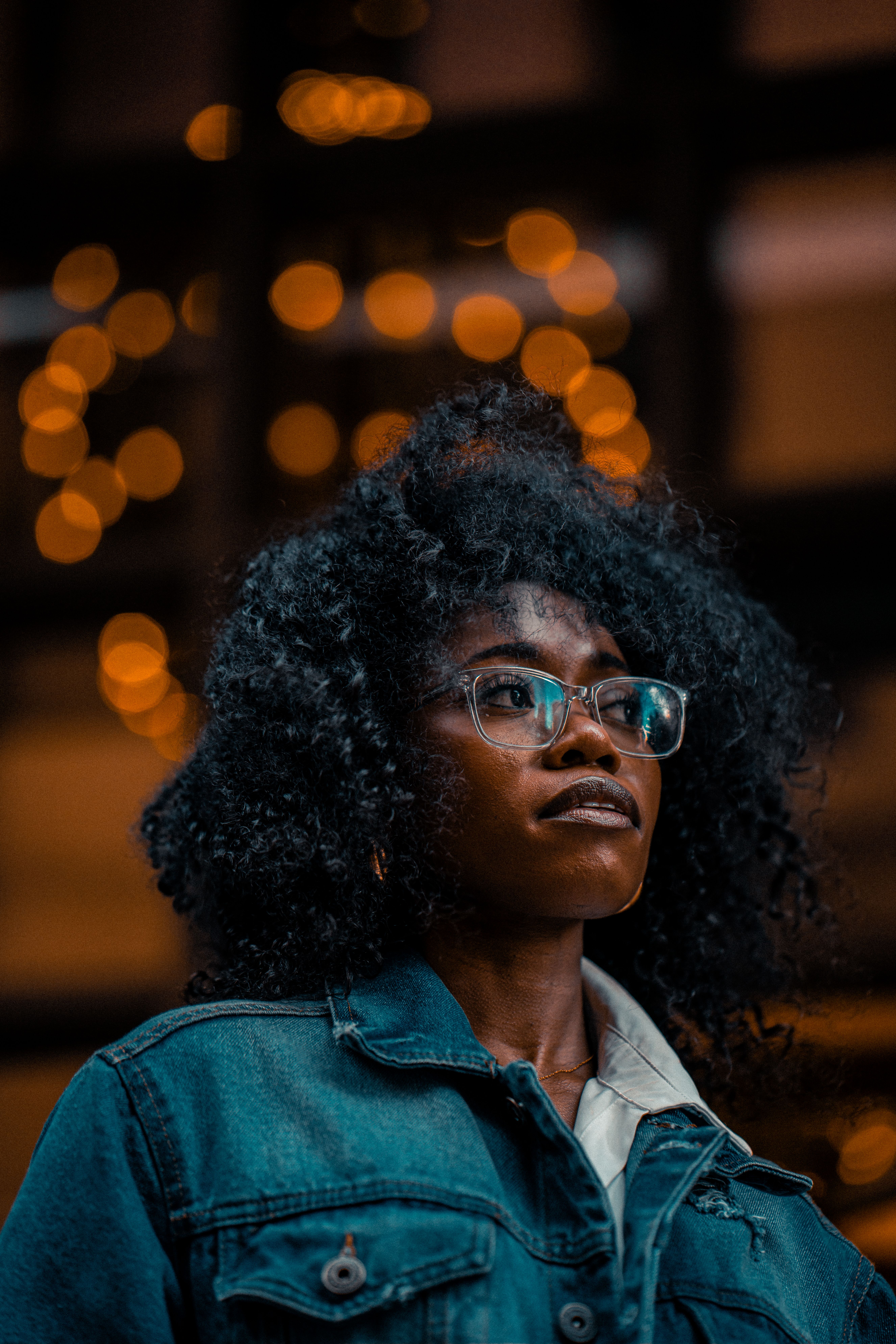 Curly Volume — a hair look on BLK GLO