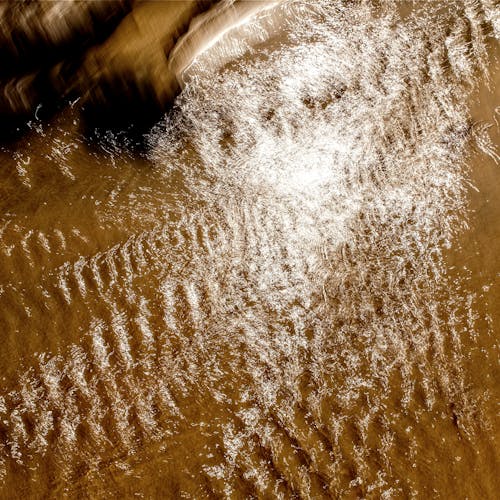 反光沙, 夜光艺术, 宁静的抽象 的 免费素材图片
