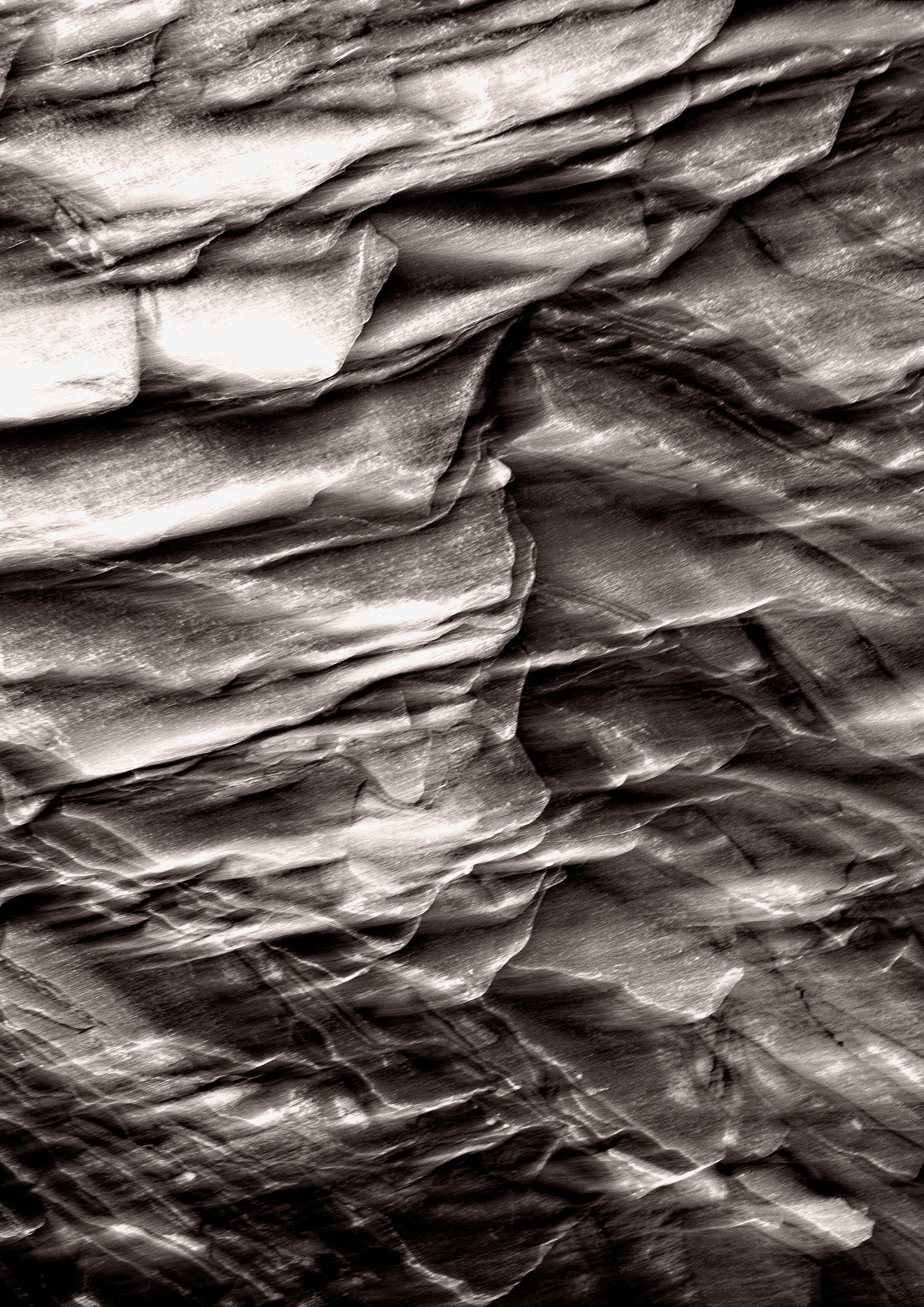 Wavy Texture on a Rock · Free Stock Photo