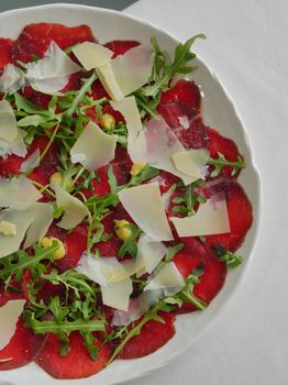 Carpaccio de boeuf
