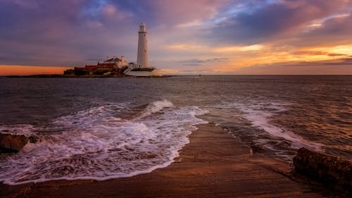 イングランド, ガイダンス, セントメリーズ灯台の無料の写真素材