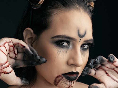 halloween gothic witch