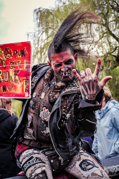 Foto profissional grátis de punk