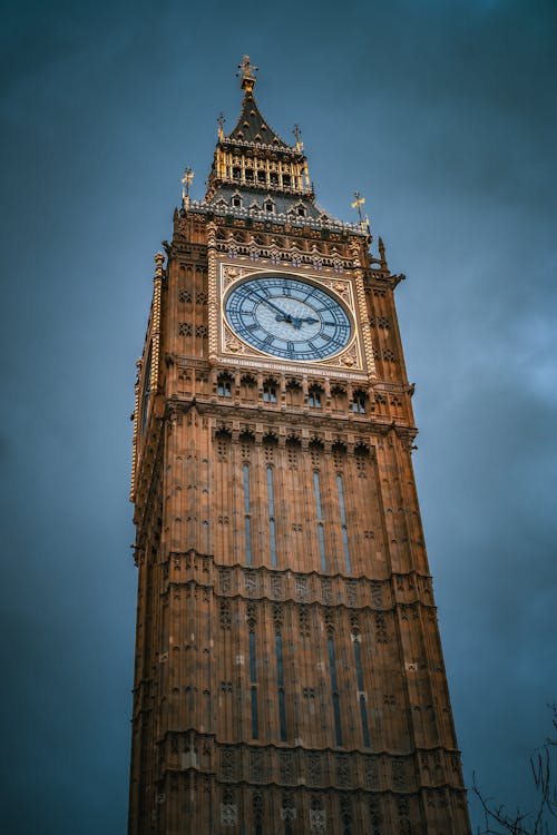 Kostenloses Stock Foto zu big ben, london busse, london eye