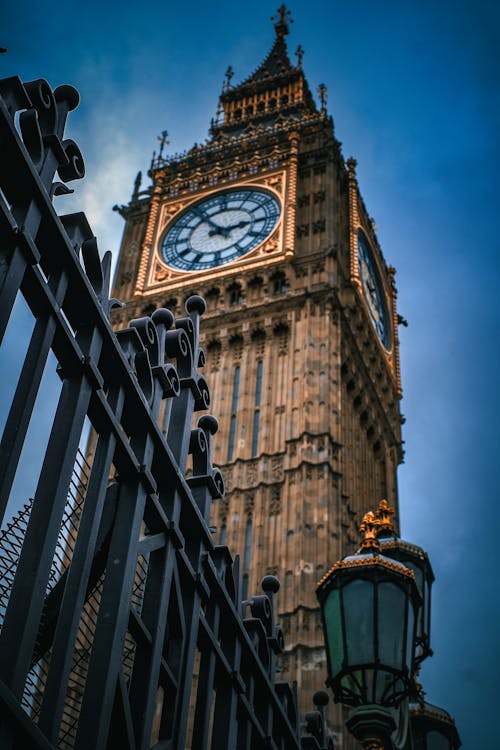 Kostenloses Stock Foto zu big ben, london busse, london eye