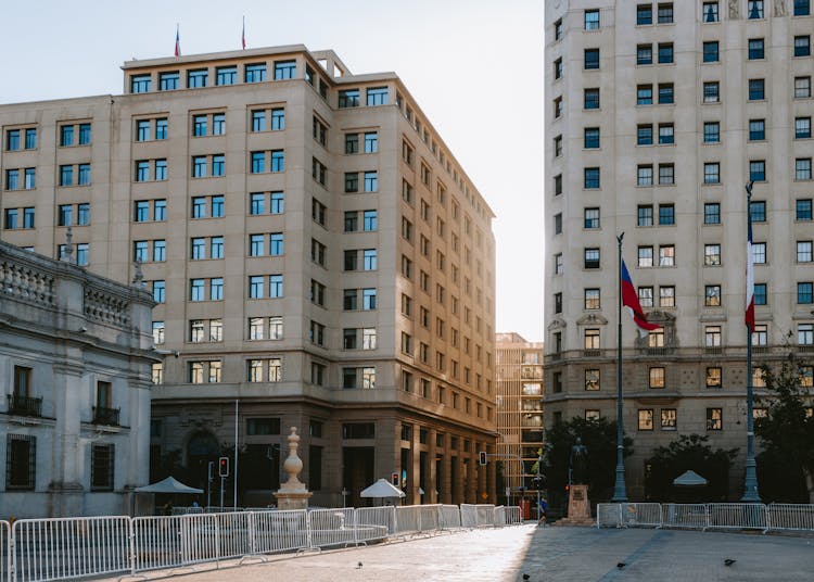 Administrative Buildings Next To 