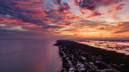 Základová fotografie zdarma na téma beach goers, dji mavic, drone kamera