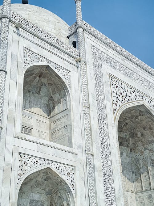 Foto profissional grátis de 7 maravilhas, agra, arquitetura antiga