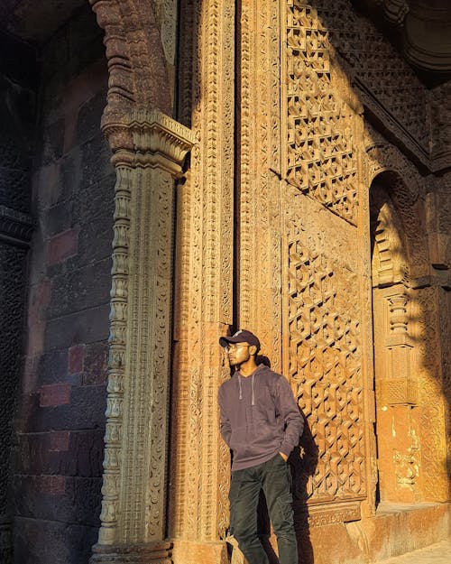 Foto profissional grátis de arquitetura antiga, arquitetura mughal, crepúsculo